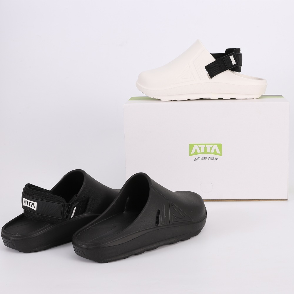 【ATTA】激厚減震★動感極彈包頭室外拖鞋 足壓分散 原廠公司貨-細節圖3