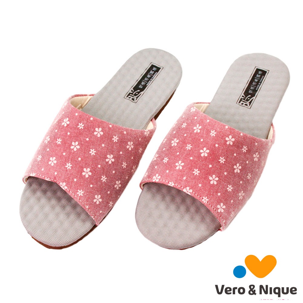 【維諾妮卡】乳膠釋壓★典雅竹炭機能乳膠室內拖鞋 (2色) 親膚/橡膠鞋底/乳膠按摩顆粒/台灣製/原廠公司貨-規格圖8