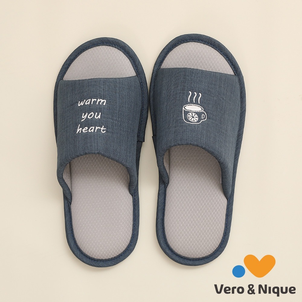 【維諾妮卡】記憶海綿 石墨烯緩壓家居拖鞋(3色) 蓄熱恆溫 遠紅外 MIT台灣製 居家拖鞋 親膚布料 減壓海綿-細節圖4
