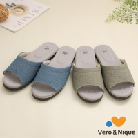 【維諾妮卡】優質石墨烯室內拖鞋(2色) 蓄熱恆溫 遠紅外線 乳膠墊 MIT台灣製 橡膠鞋底 內含乳膠