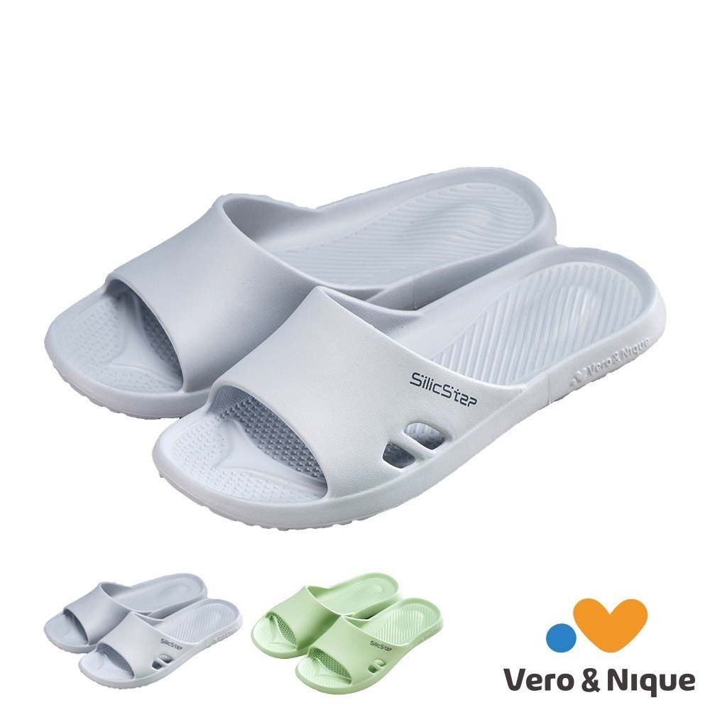 【維諾妮卡】SilicStep 矽晶減塑類氣墊家居拖鞋-細節圖2