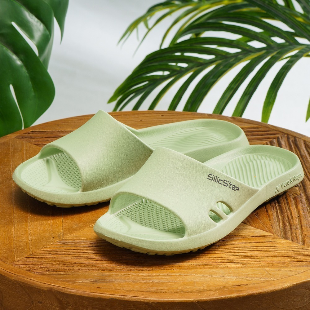 【維諾妮卡】SilicStep 矽晶減塑類氣墊家居拖鞋-細節圖4