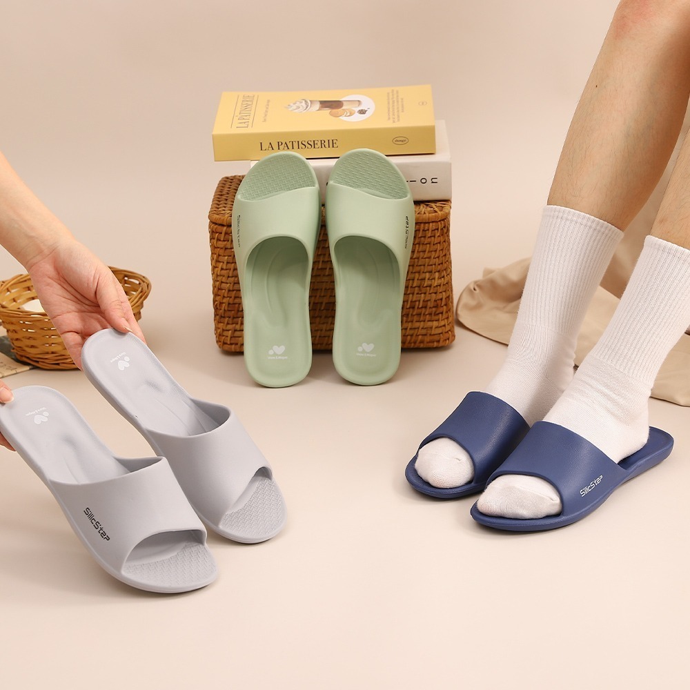 【維諾妮卡】SilicStep 矽晶減塑簡約室內拖鞋-細節圖2