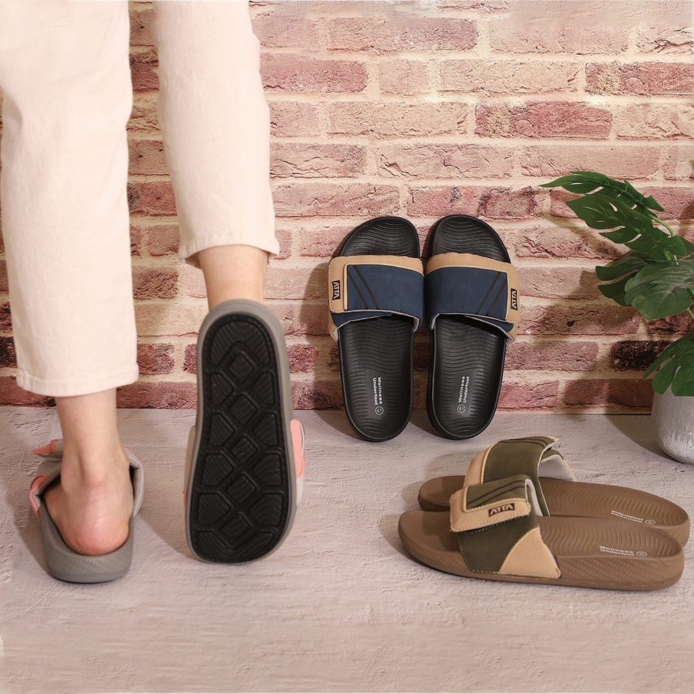 【ATTA】極彈減壓★真超彈支撐抗滑拖鞋-細節圖3