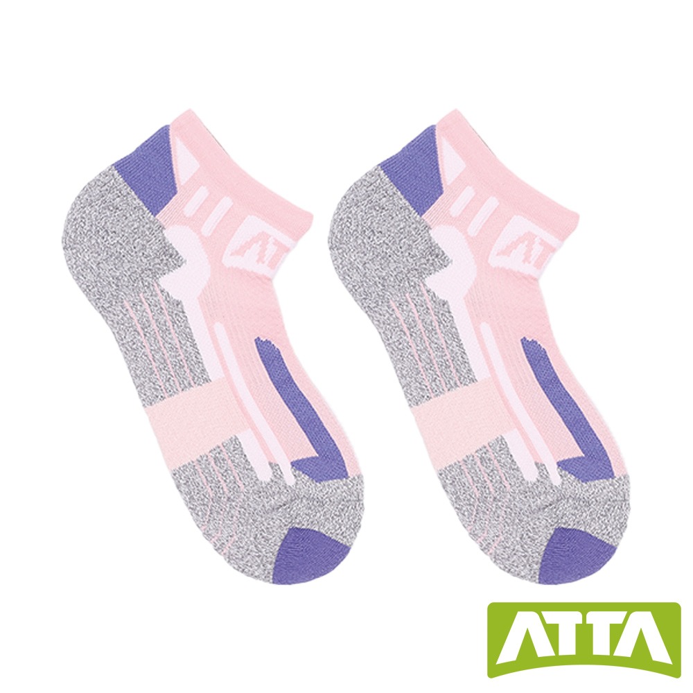 【ATTA】支撐緩衝★厚緩彈支撐襪-粉/藏青/白藍/淺綠-規格圖6