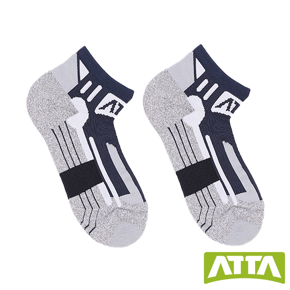 【ATTA】支撐緩衝★厚緩彈支撐襪-粉/藏青/白藍/淺綠-規格圖6