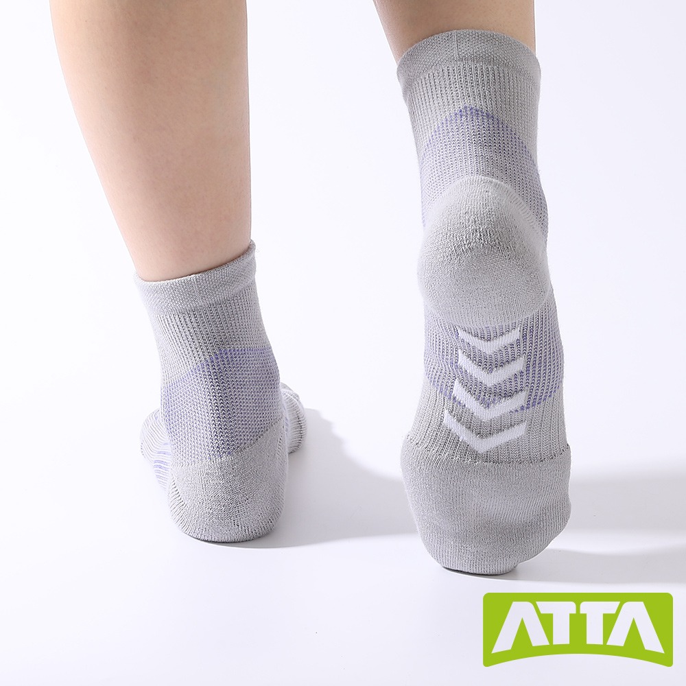 【ATTA】彈性包覆★透氣舒展足弓襪-藍/淺灰綠/淺灰/淺灰紫-細節圖5