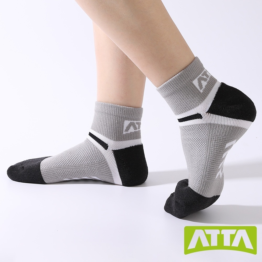 【ATTA】抗菌舒適★釋壓舒緩足弓襪-粉/藍/綠/灰/白-細節圖5
