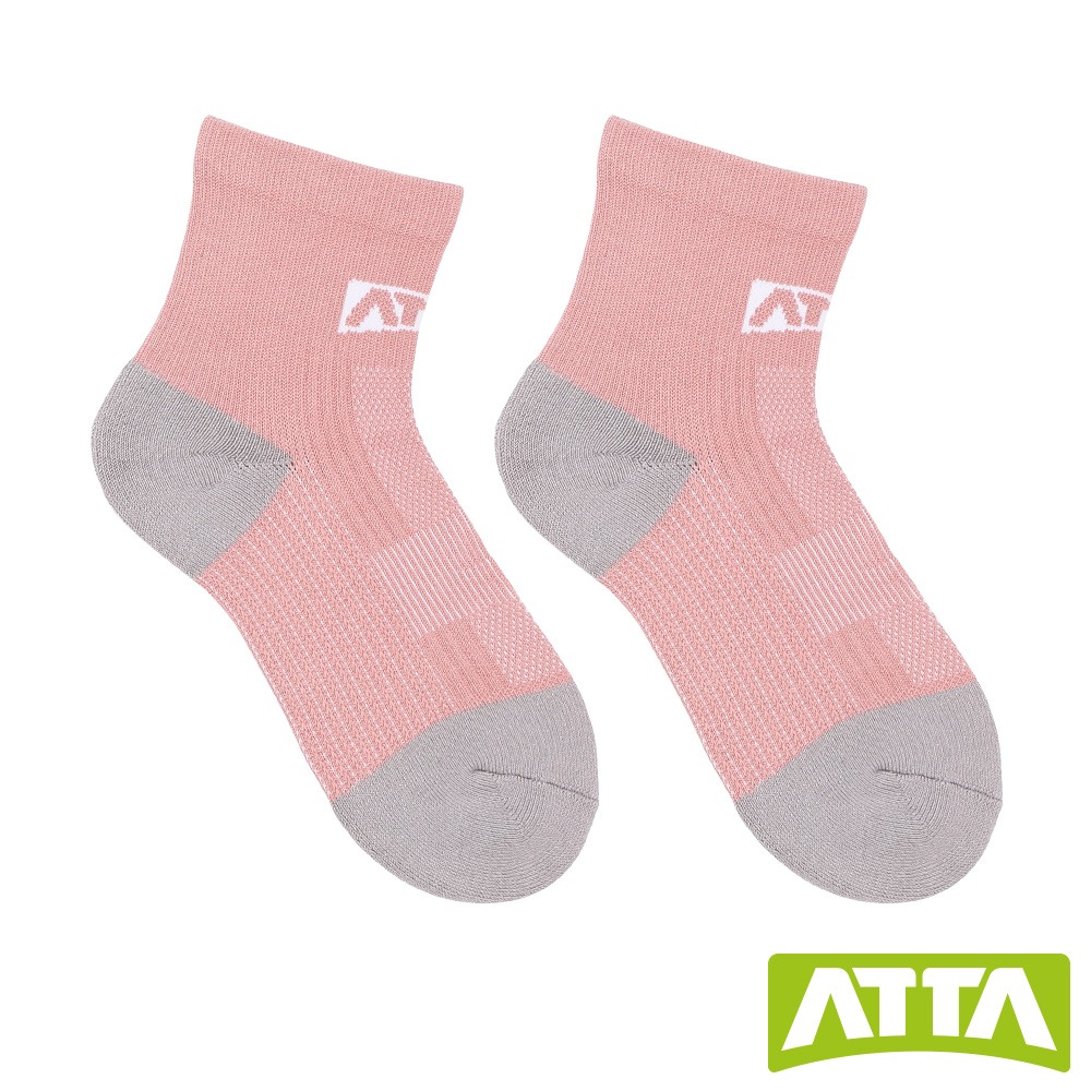 【ATTA】緩衝支撐★足弓支撐良伴襪-粉/藍/綠/灰/白/卡其-規格圖9