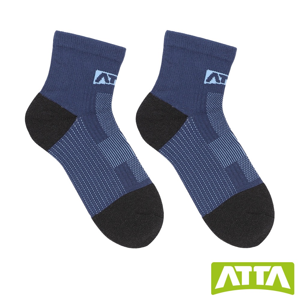 【ATTA】緩衝支撐★足弓支撐良伴襪-粉/藍/綠/灰/白/卡其-規格圖9