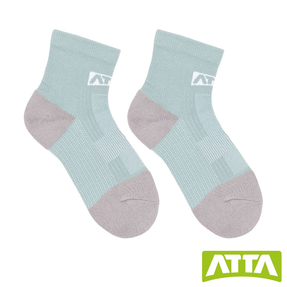 【ATTA】緩衝支撐★足弓支撐良伴襪-粉/藍/綠/灰/白/卡其-規格圖9