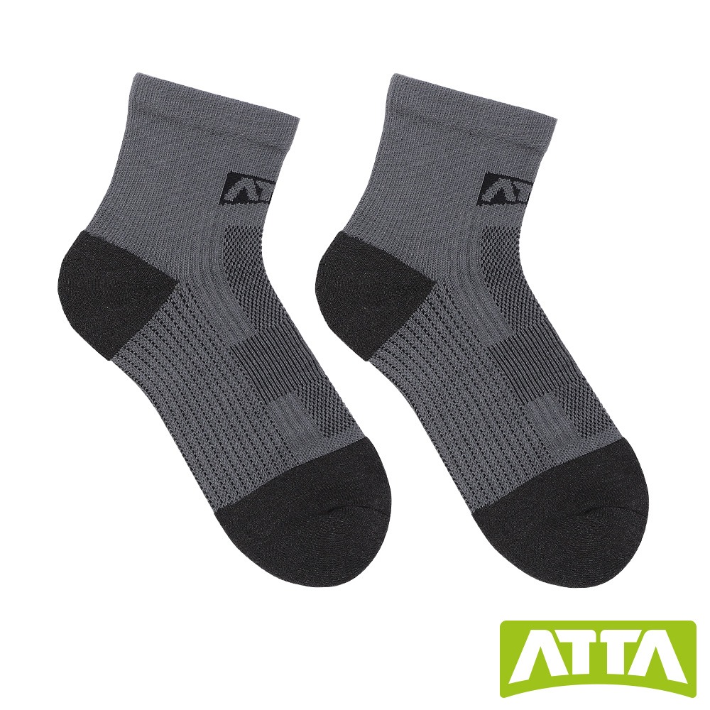 【ATTA】緩衝支撐★足弓支撐良伴襪-粉/藍/綠/灰/白/卡其-規格圖9