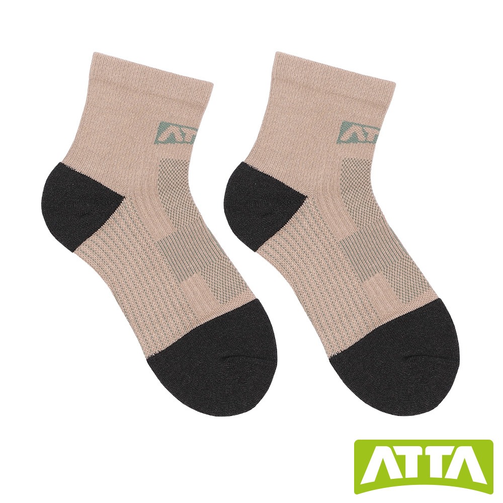 【ATTA】緩衝支撐★足弓支撐良伴襪-粉/藍/綠/灰/白/卡其-規格圖9