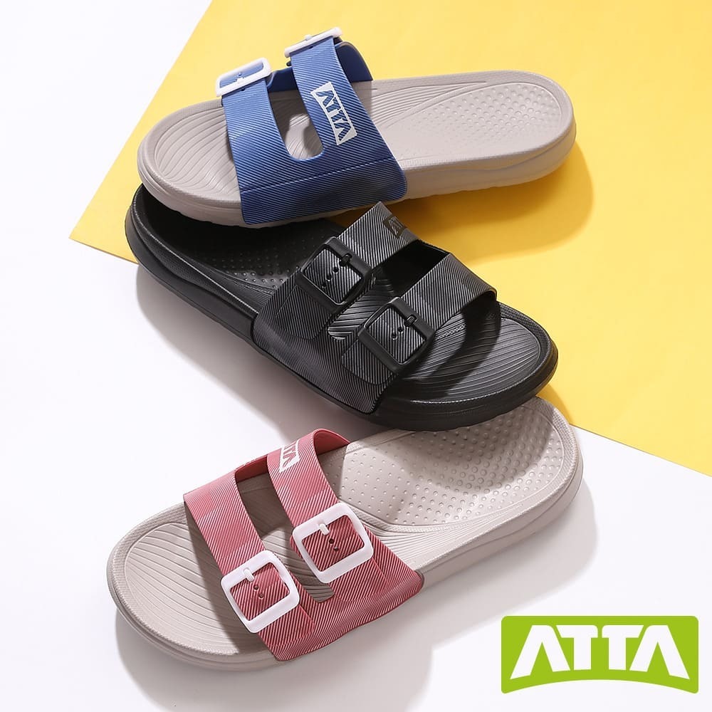 【ATTA】雙帶足弓均壓拖鞋-細節圖5