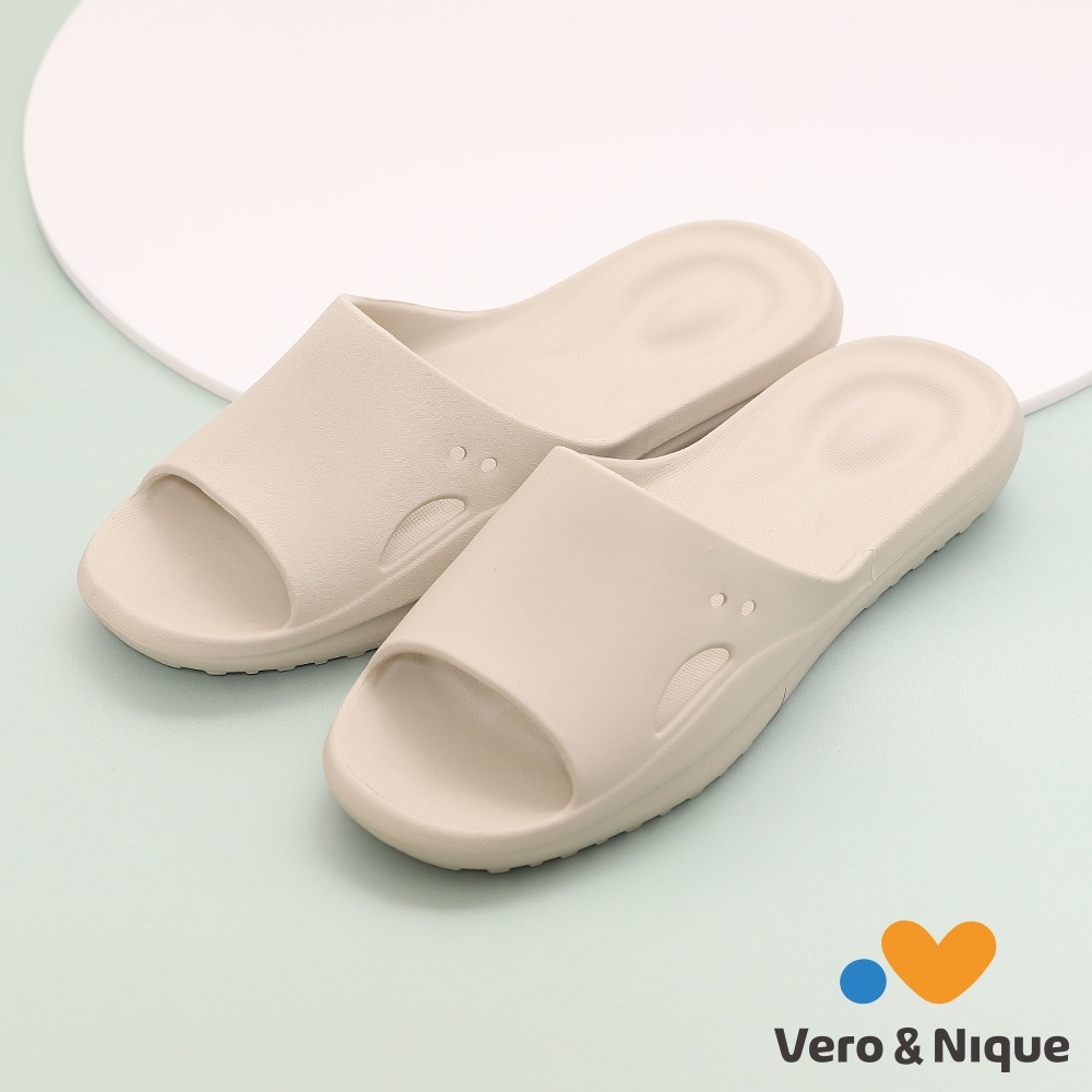 【維諾妮卡】懶人氣墊紓壓拖鞋 (3色) 台灣製/SGS檢驗合格/無毒認證/輕量舒適/三點支撐/一體成型/防滑耐走-細節圖8