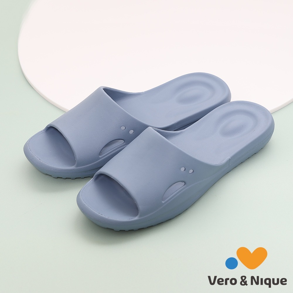 【維諾妮卡】懶人氣墊紓壓拖鞋 (3色) 台灣製/SGS檢驗合格/無毒認證/輕量舒適/三點支撐/一體成型/防滑耐走-規格圖8
