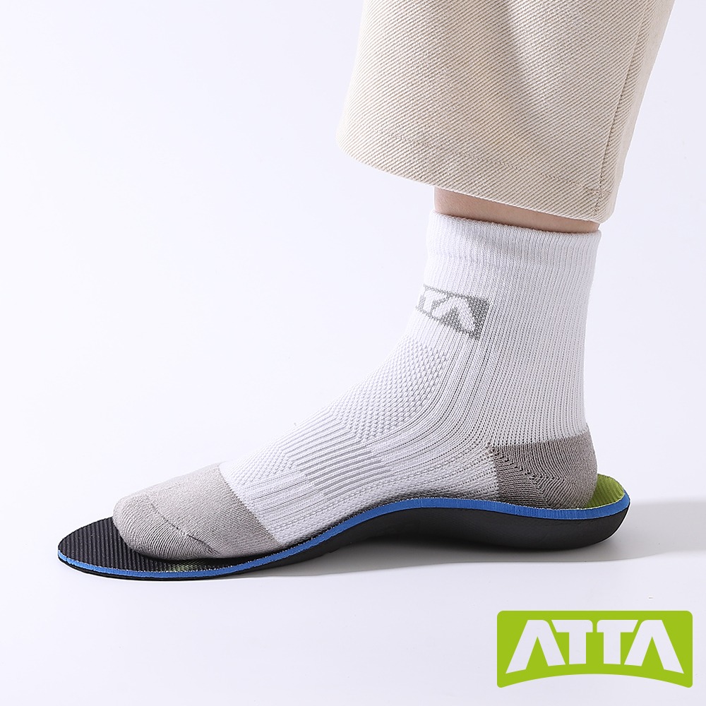 【ATTA】動態流線機能足弓鞋墊 - 機能黑-細節圖3