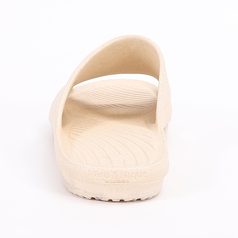 【維諾妮卡】止之稻環保拖鞋-炭色/米色-細節圖4