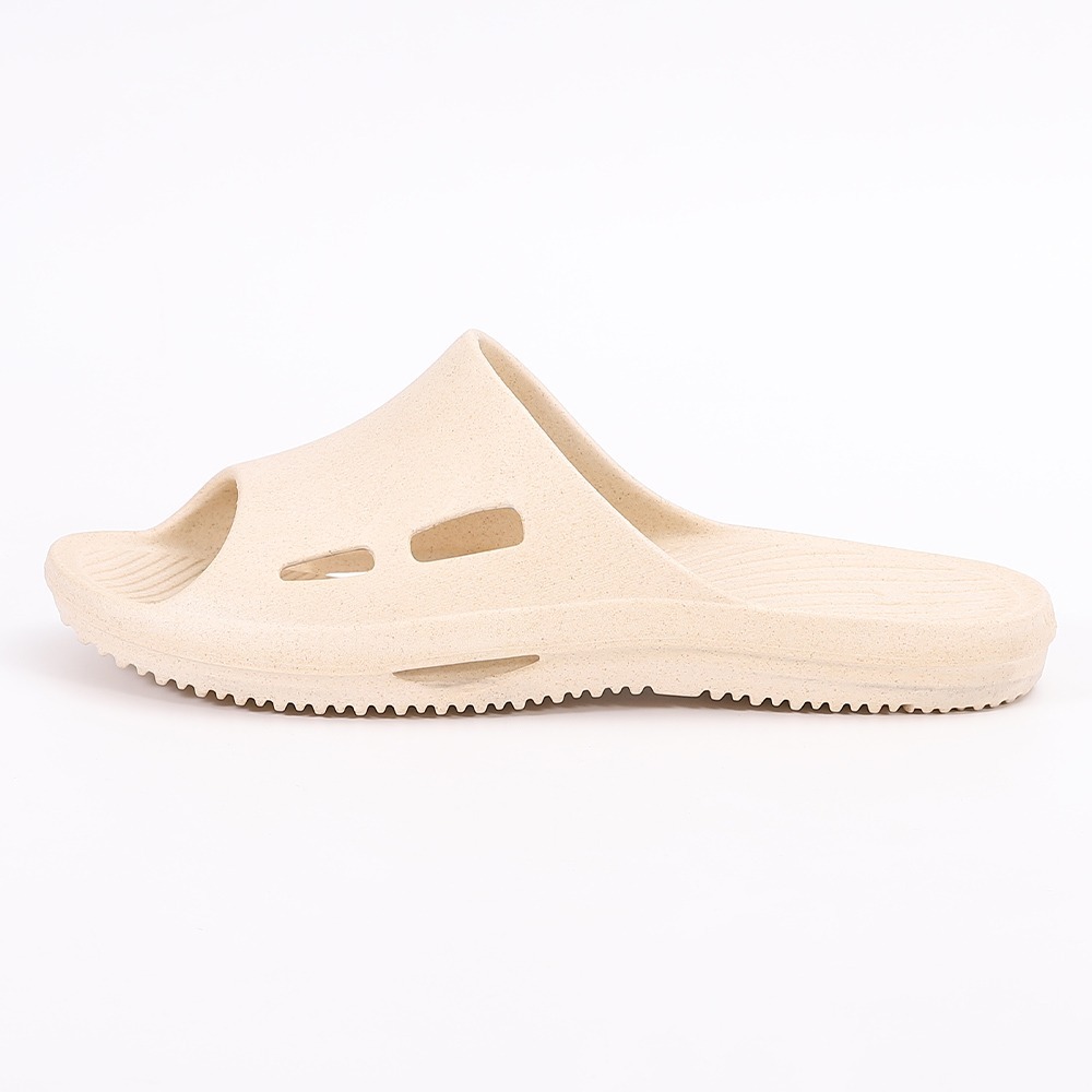 【維諾妮卡】止之稻環保拖鞋-炭色/米色-細節圖7