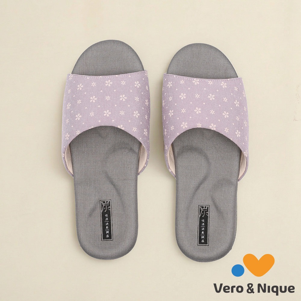 【維諾妮卡】透氣舒適★典雅竹炭機能乳膠室內拖鞋-細節圖11