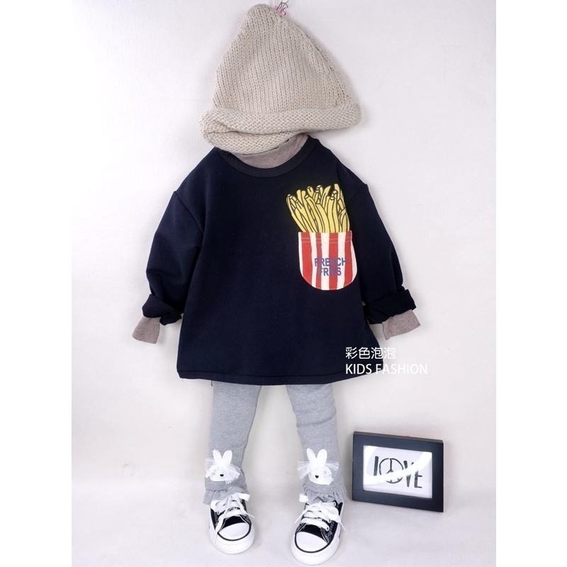 ○。° 彩色泡泡 °。○ 童裝【貨號F31463】冬。美食點心系中厚棉上衣~3色-細節圖5