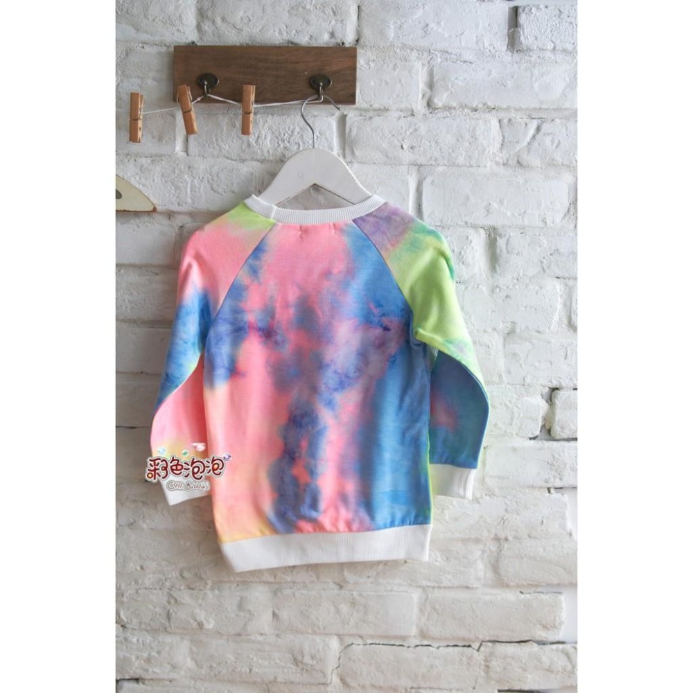 ○。° 彩色泡泡 °。○ 童裝【貨號F31185】秋冬。炫彩CHEESE棉T-細節圖5
