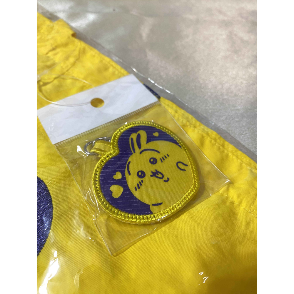 日日兔🐰 吉伊卡哇 刺繡購物袋 兔兔 黃 日本代購-細節圖4