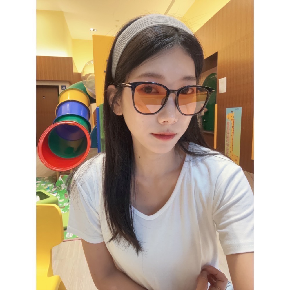 🌙 韓版方框變色太陽眼鏡｜日夜兩用 抗UV｜顯瘦小臉 男女適合 墨鏡/平光兩用 工廠直批 現貨 B01-細節圖2