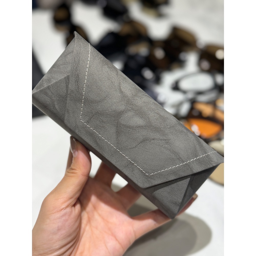🕶️ 質感極簡墨鏡收納盒 眼鏡盒 防壓 隨身攜帶 磁吸扣眼鏡盒 工廠直批-細節圖3