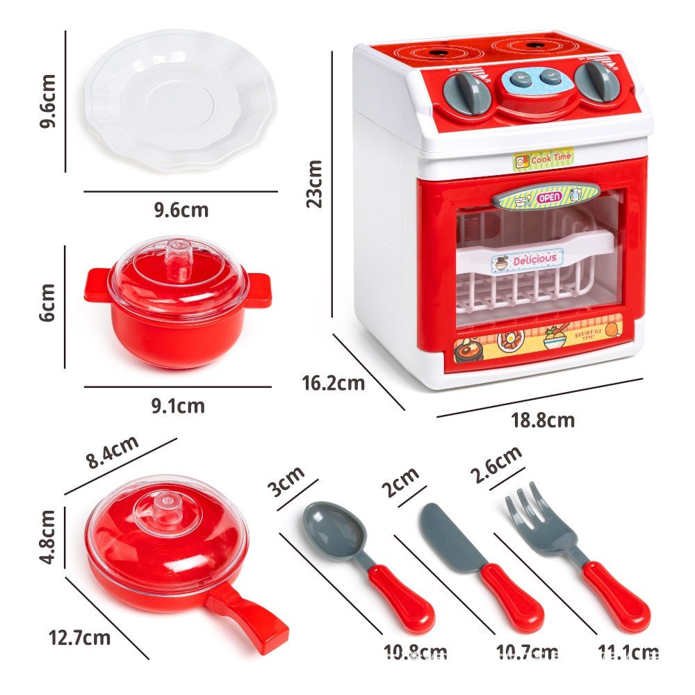 瓦斯爐聲光玩具 廚房玩具 辦家家酒 烤箱玩具 瓦斯爐玩具-細節圖3
