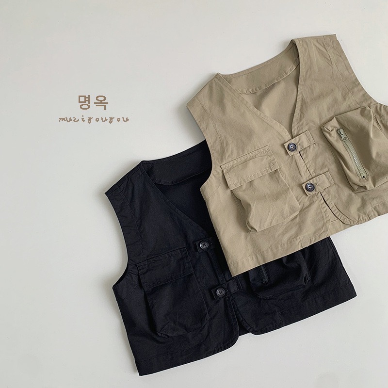 CHINY | 春夏復古工裝背心🪵-細節圖3