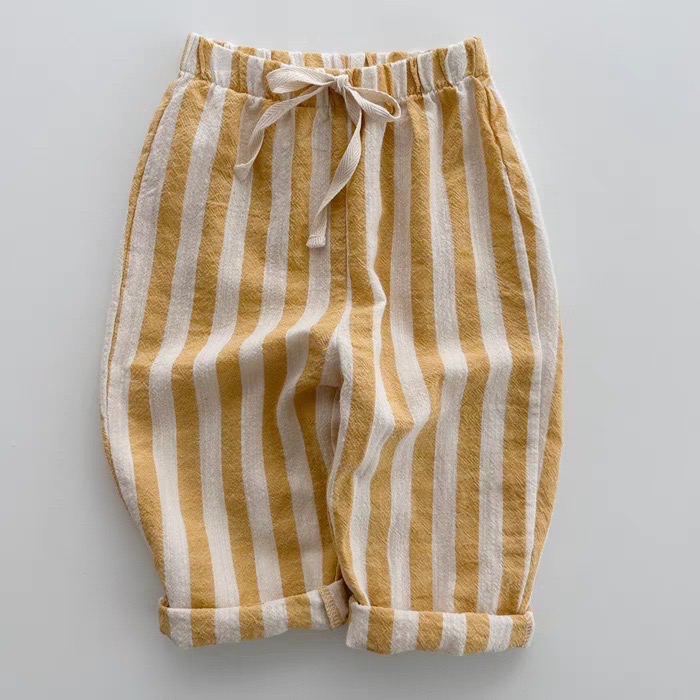 CHINY | 直條紋透氣百搭長褲✨-規格圖8