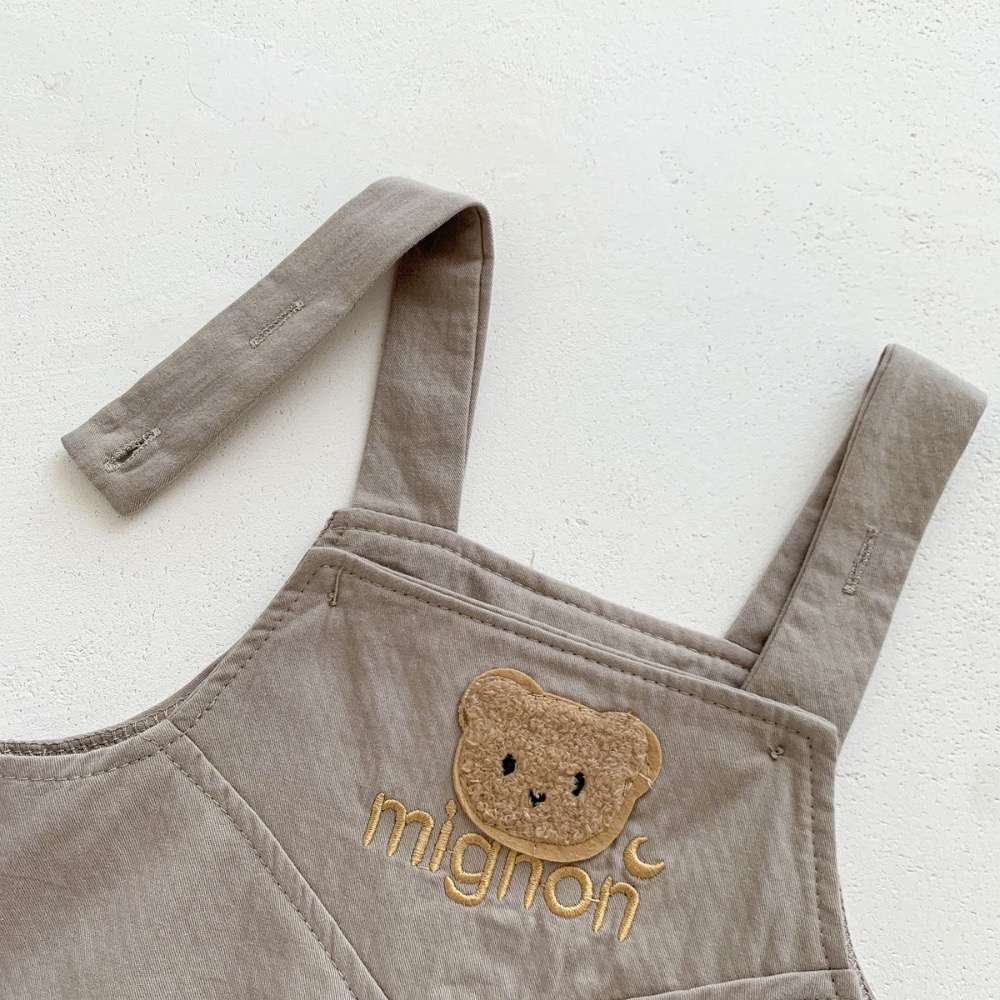 CHINY | 奶油小熊吊帶套裝🐻-細節圖5
