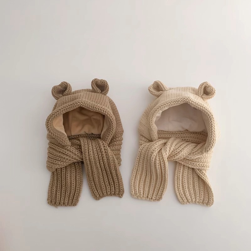 CHINY | 熊熊帽子圍巾🐻-細節圖4