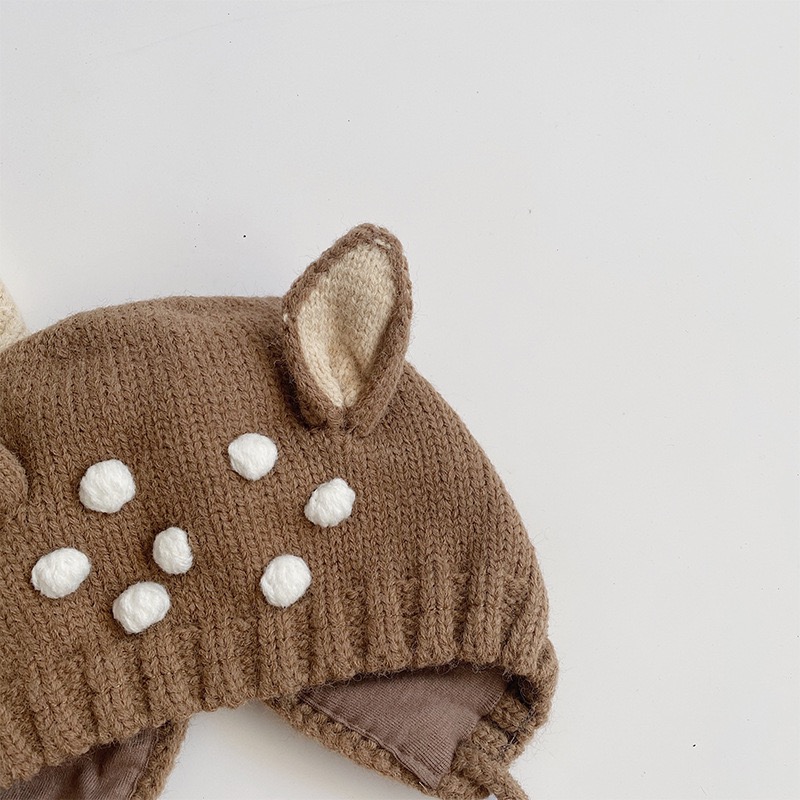 CHINY | 小鹿加絨毛線帽🧶-細節圖5