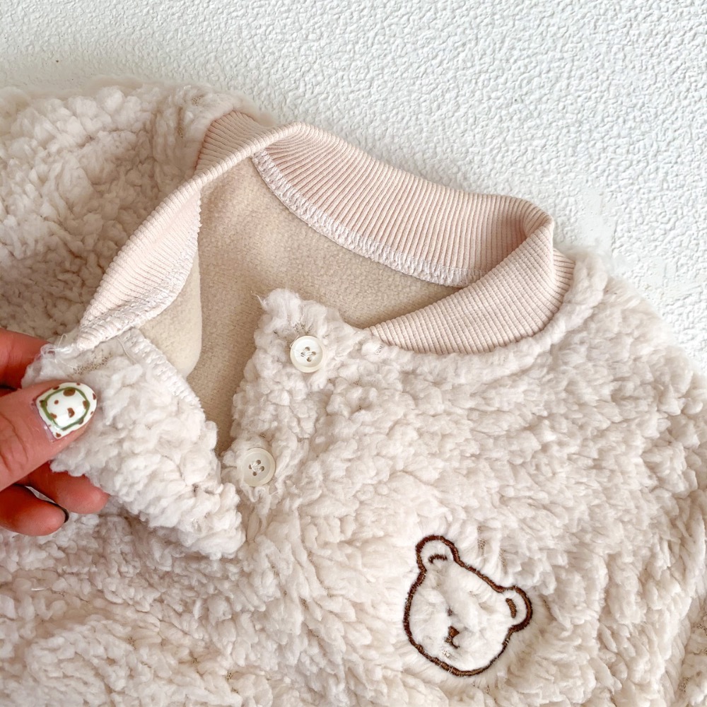 CHINY | 小熊厚絨包屁衣(附帽子)🐻-細節圖6