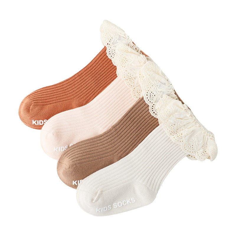 CHINY | 蕾絲花邊中筒防滑襪🧦-細節圖3