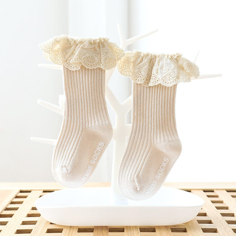 CHINY | 蕾絲花邊中筒防滑襪🧦-規格圖7