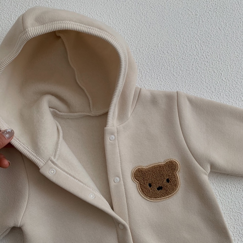 CHINY | 加絨小熊爬服🐻-細節圖4