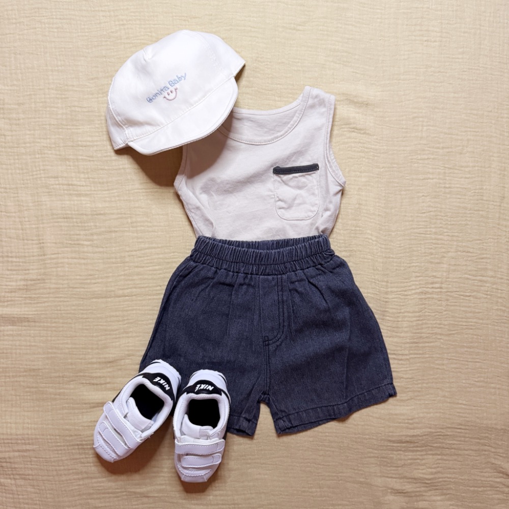 CHINY | 寬鬆牛仔短褲👖-細節圖3