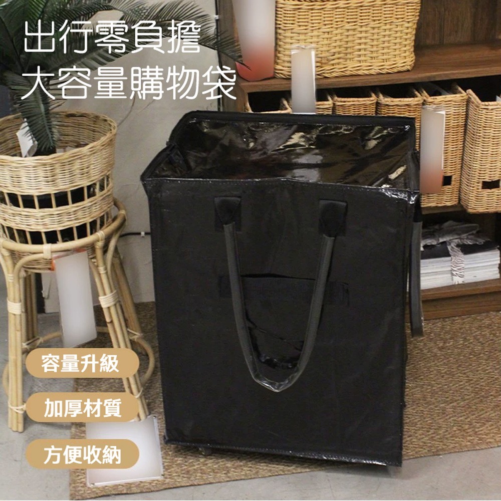 隨行折疊購物車 大容量可折疊 手拉車 輕量便攜 收納推車 買菜購物用 折疊手拉車-細節圖4