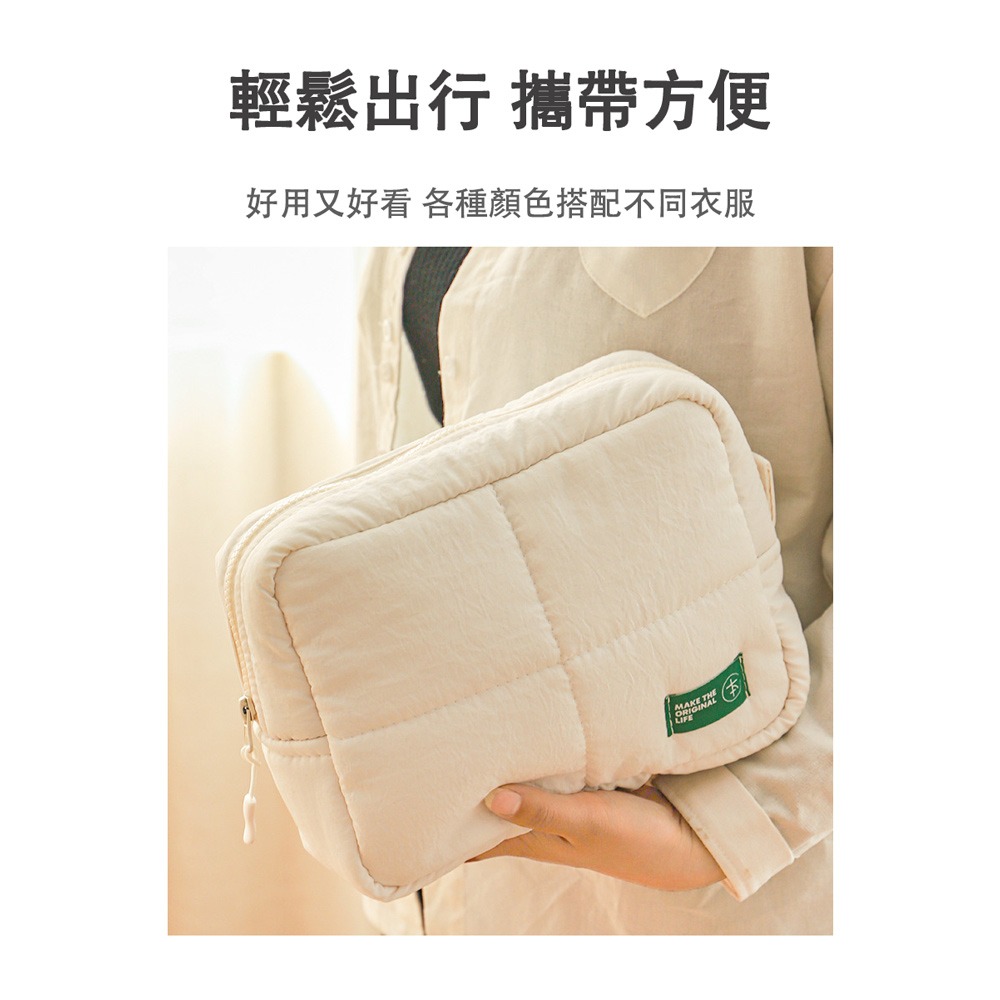 防水尼龍收納包 化妝品旅行收納 多格耐用便攜 出差居家適用-細節圖9