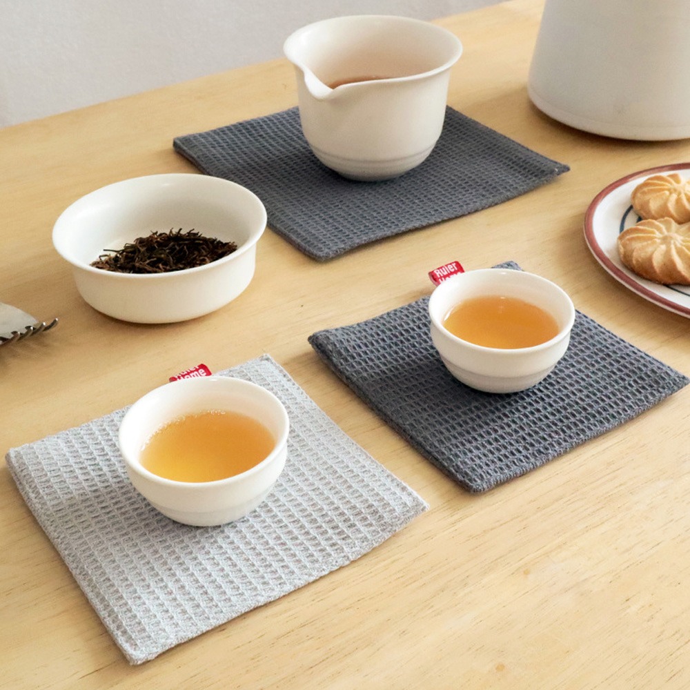 華夫格杯墊 杯墊 鍋墊 隔熱墊 吸水杯墊 耐熱墊 隔熱墊 布杯墊 餐廚配件-細節圖6