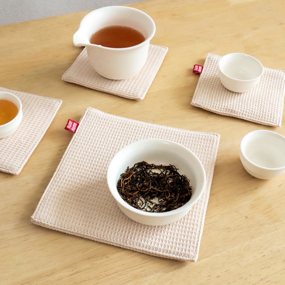 華夫格杯墊 杯墊 鍋墊 隔熱墊 吸水杯墊 耐熱墊 隔熱墊 布杯墊 餐廚配件-細節圖10
