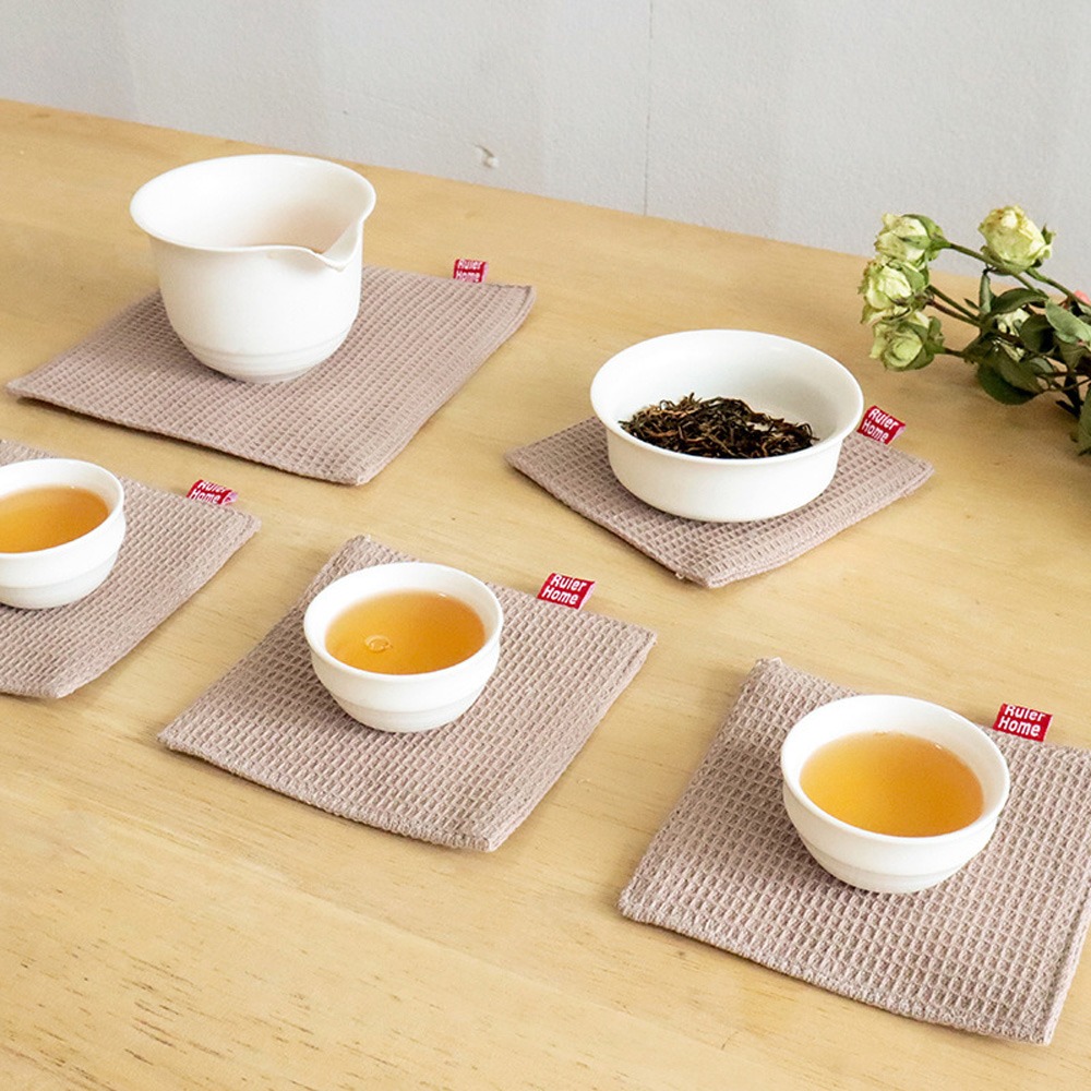 華夫格杯墊 杯墊 鍋墊 隔熱墊 吸水杯墊 耐熱墊 隔熱墊 布杯墊 餐廚配件-規格圖11