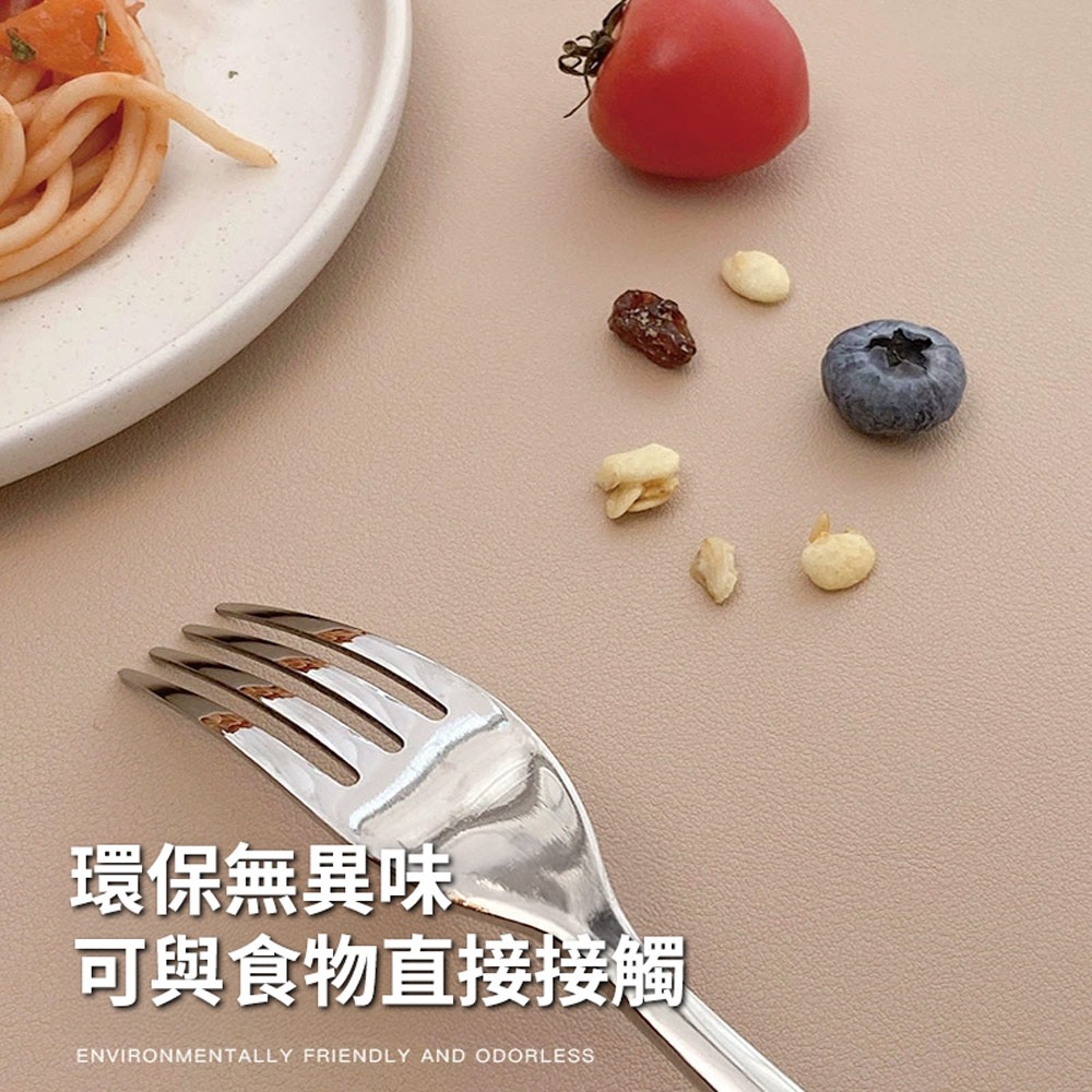 純色皮革餐墊 防水防油隔熱桌墊 防燙耐用 高顏值桌面保護 居家餐桌辦公桌適用-細節圖7