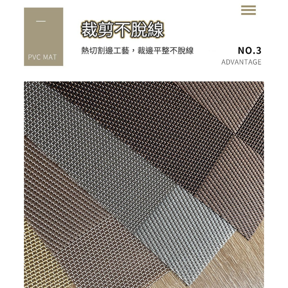 歐式餐桌墊 耐高溫易清洗 隔熱餐墊 西餐墊 餐墊 防水防污餐墊 餐桌擺設-細節圖7