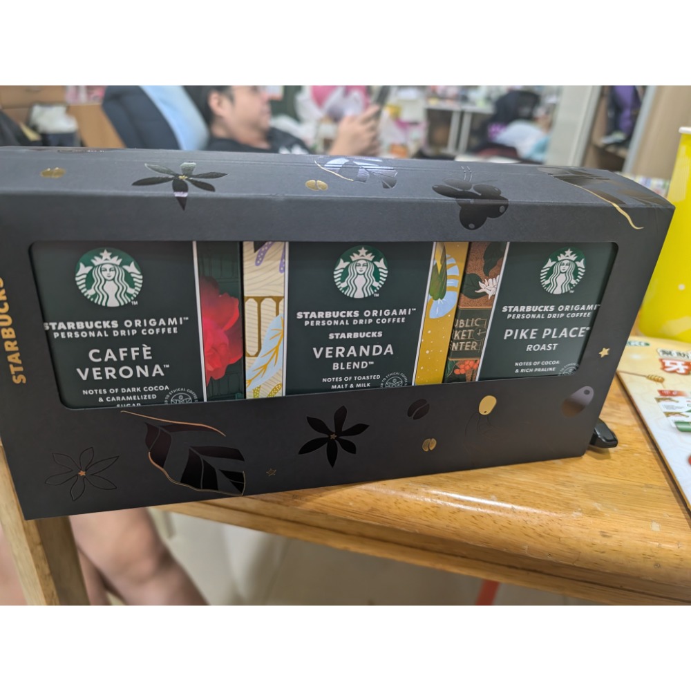 全新 星巴克 STARBUCKS ORIGAMI 掛耳式咖啡精選禮盒-細節圖2