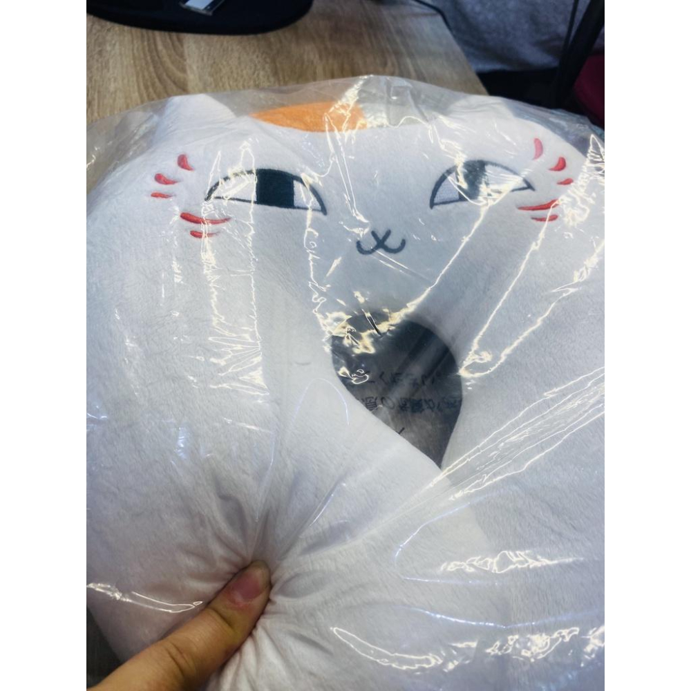 粉紅小帽★日本代購 現貨 貓咪老師 夏目友人帳 護脖枕 旅行枕 午睡枕 日本正版 枕頭-細節圖3