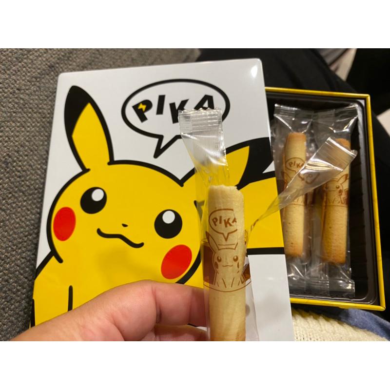 粉紅小帽★日本代購 寶可夢中心 皮卡丘 蛋捲鐵盒 16入 伴手禮 Pokemon 寶可夢-細節圖3